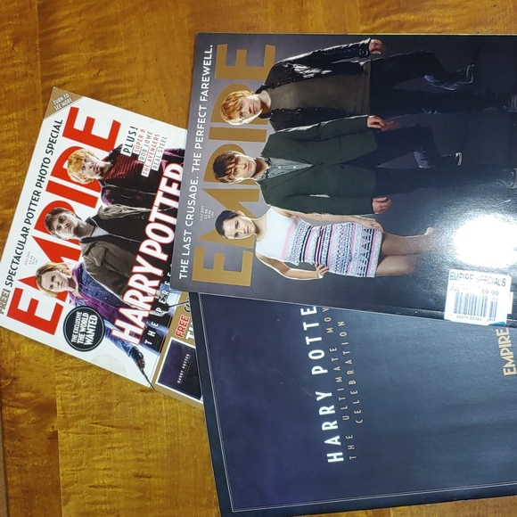 Harry Potter July 2011 Empire magazine with photo special - Picture 4 of 9